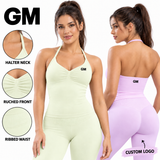 Seamless Crop Sports Bra Sample