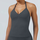 Seamless Crop Sports Bra Sample