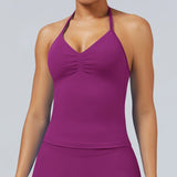 Seamless Crop Sports Bra Sample