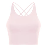 Cross-Back Seamed Sports Bra Sample