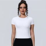 Slim-Fit Stretch Yoga T-Shirt Sample