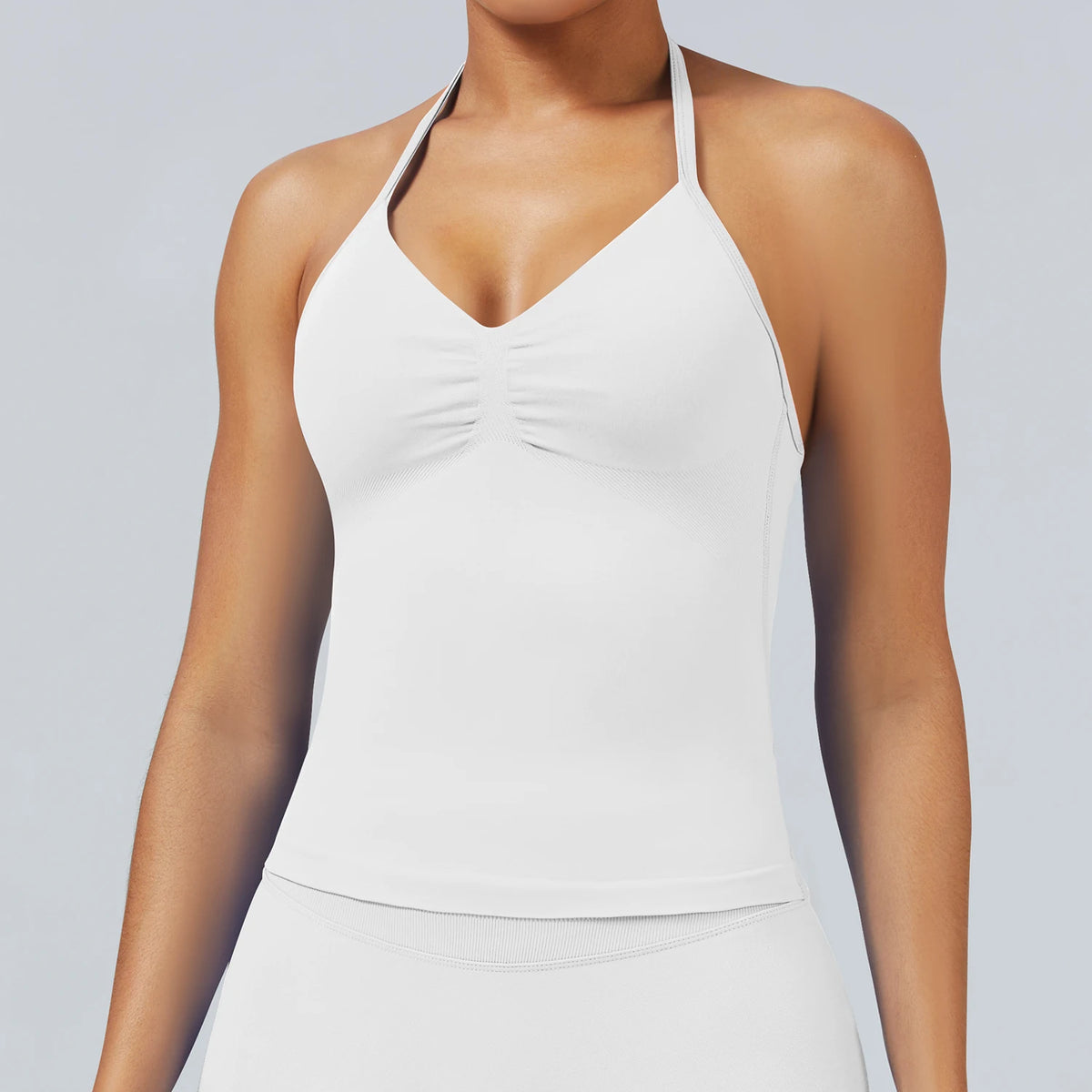Seamless Crop Sports Bra Sample