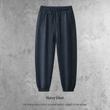 Relaxed Fit Elastic Cuff Cotton Jogger Pants Sample