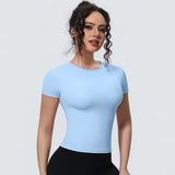 Slim-Fit Stretch Yoga T-Shirt Sample
