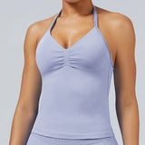 Seamless Crop Sports Bra Sample
