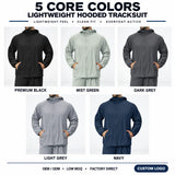 Full-Zip Hooded Recycled Nylon Spandex Outdoor Jacket Sample