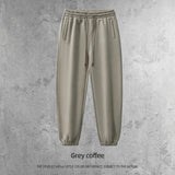 Relaxed Fit Elastic Cuff Cotton Jogger Pants Sample