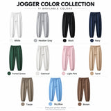 Relaxed Fit Elastic Cuff Cotton Jogger Pants Sample