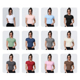 Slim-Fit Stretch Yoga T-Shirt Sample
