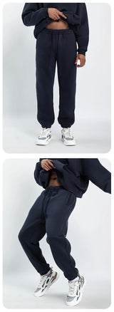 Relaxed Fit Elastic Cuff Cotton Jogger Pants Sample