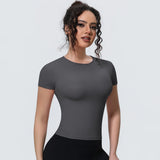 Slim-Fit Stretch Yoga T-Shirt Sample