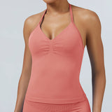 Seamless Crop Sports Bra Sample