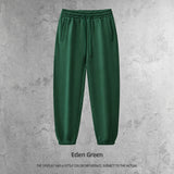 Relaxed Fit Elastic Cuff Cotton Jogger Pants Sample