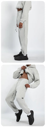 Relaxed Fit Elastic Cuff Cotton Jogger Pants Sample