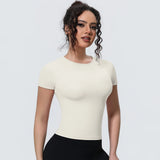 Slim-Fit Stretch Yoga T-Shirt Sample