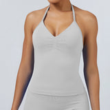 Seamless Crop Sports Bra Sample