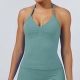 Seamless Crop Sports Bra Sample