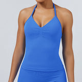 Seamless Crop Sports Bra Sample