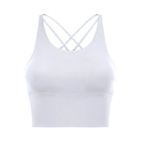 Cross-Back Seamed Sports Bra Sample