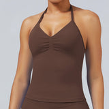Seamless Crop Sports Bra Sample