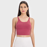 Cross-Back Seamed Sports Bra Sample