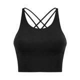 Cross-Back Seamed Sports Bra Sample