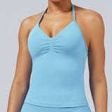 Seamless Crop Sports Bra Sample