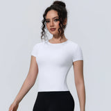 Slim-Fit Stretch Yoga T-Shirt Sample